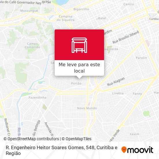 R. Engenheiro Heitor Soares Gomes, 548 mapa