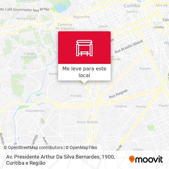 Av. Presidente Arthur Da Silva Bernardes, 1900 mapa