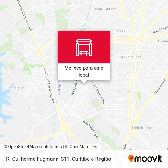 R. Guilherme Fugmann, 311 mapa