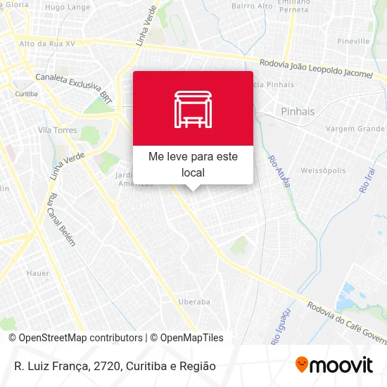 R. Luiz França, 2720 mapa