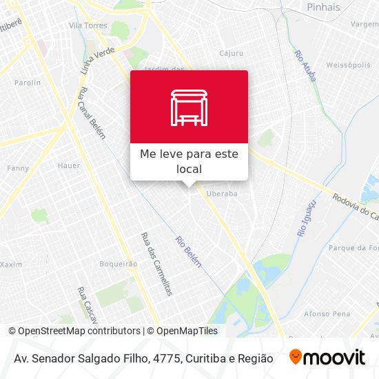 Av. Senador Salgado Filho, 4775 mapa