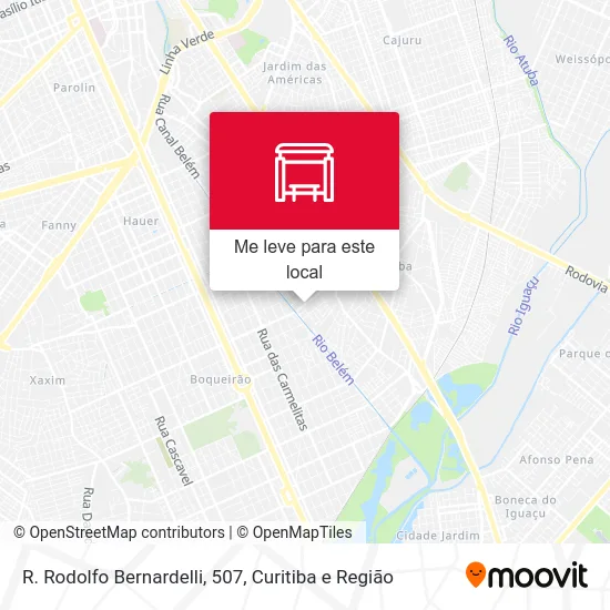 R. Rodolfo Bernardelli, 507 mapa