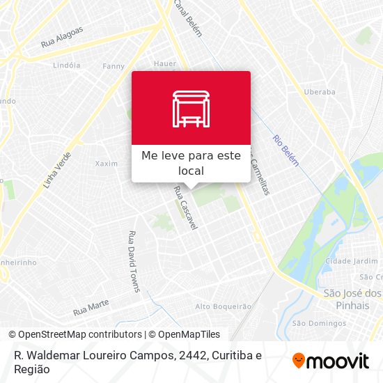 R. Waldemar Loureiro Campos, 2442 mapa