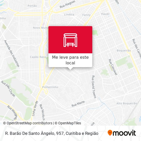 R. Barão De Santo Ângelo, 957 mapa