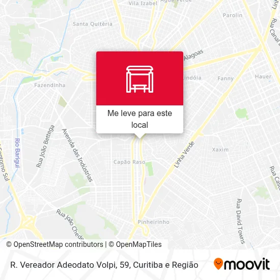R. Vereador Adeodato Volpi, 59 mapa