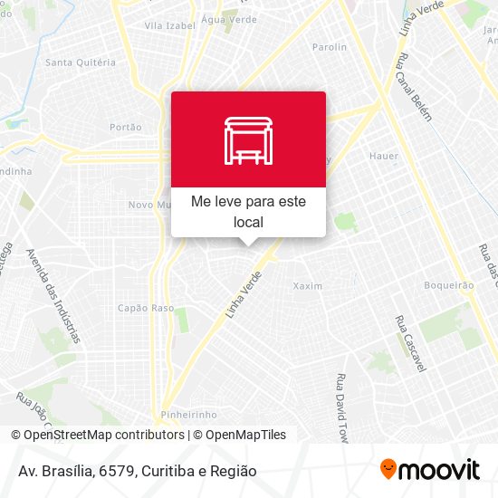 Av. Brasília, 6579 mapa