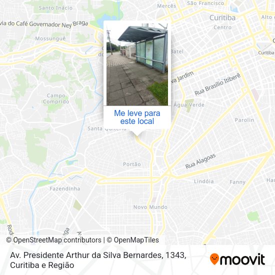 Av. Presidente Arthur da Silva Bernardes, 1343 mapa