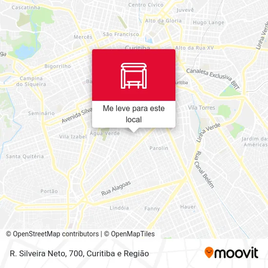 R. Silveira Neto, 700 mapa