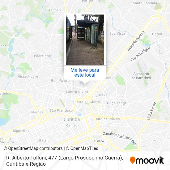 R. Alberto Folloni, 477 (Largo Prosdócimo Guerra) mapa