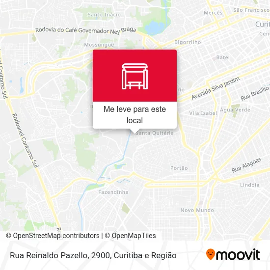 Rua Reinaldo Pazello, 2900 mapa
