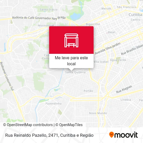 Rua Reinaldo Pazello, 2471 mapa