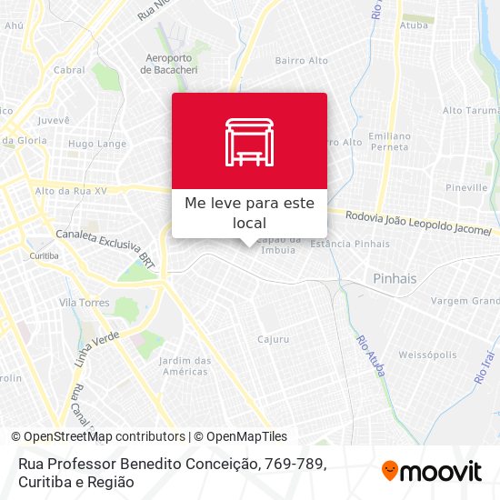 Rua Professor Benedito Conceição, 769-789 mapa