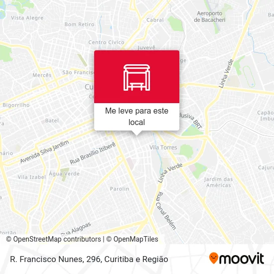 R. Francisco Nunes, 296 mapa
