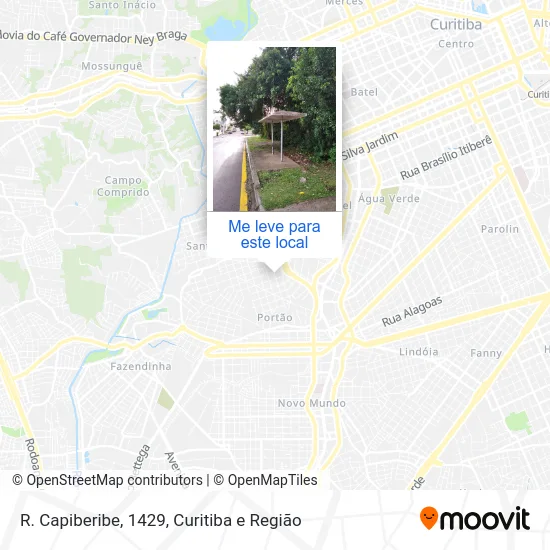 R. Capiberibe, 1429 mapa