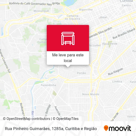 Rua Pinheiro Guimarães, 1285a mapa