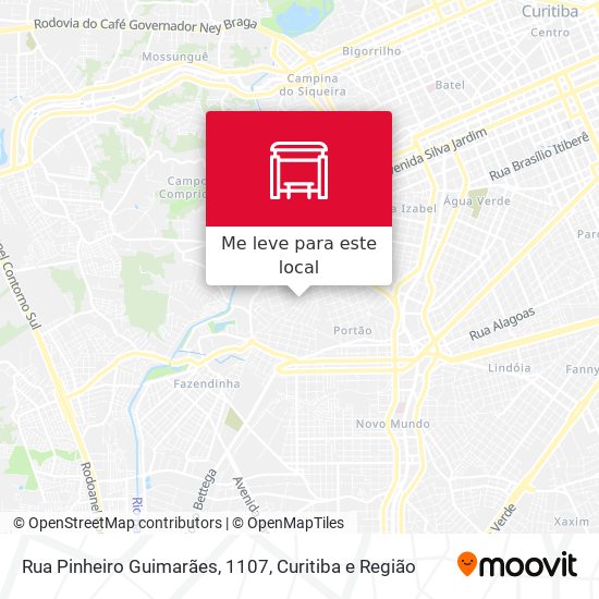 Rua Pinheiro Guimarães, 1107 mapa