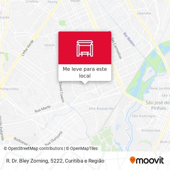 R. Dr. Bley Zorning, 5222 mapa