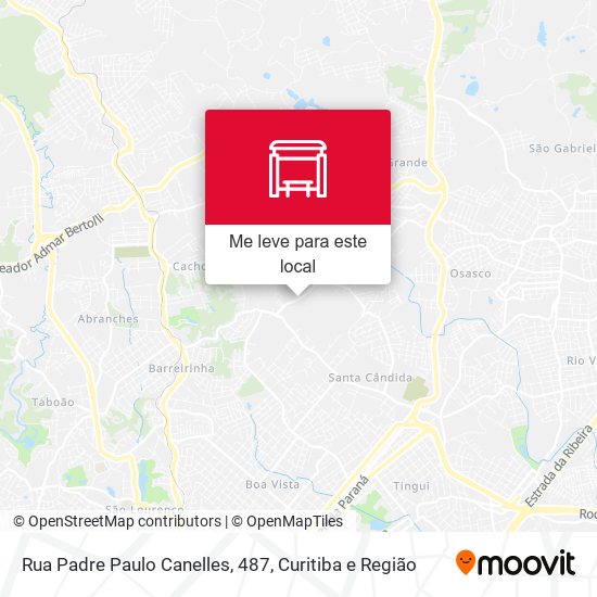 Rua Padre Paulo Canelles, 487 mapa