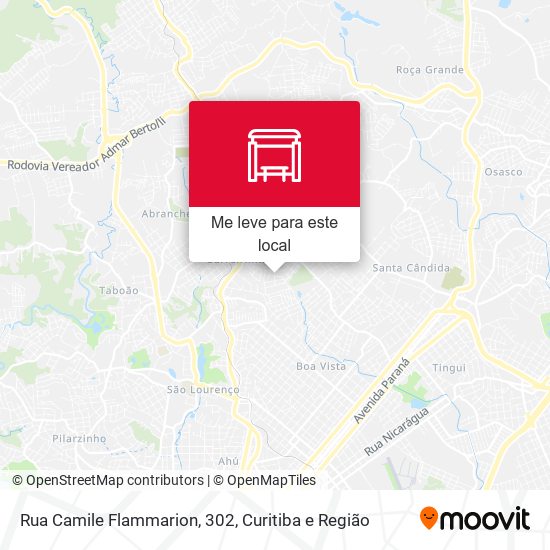 Rua Camile Flammarion, 302 mapa