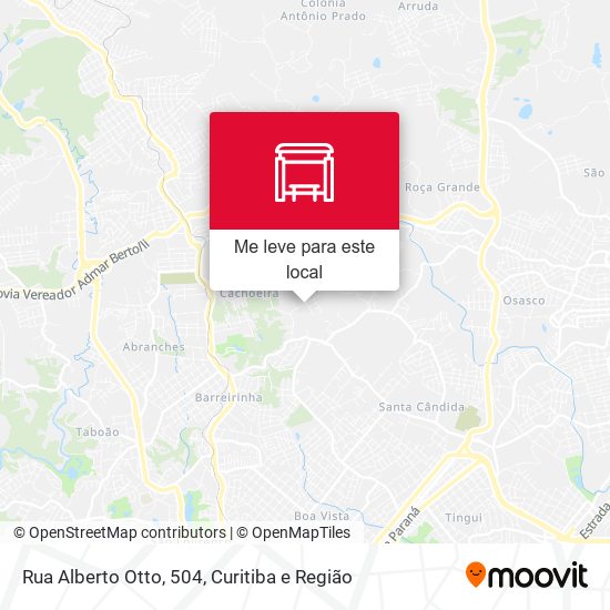 Rua Alberto Otto, 504 mapa