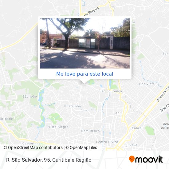 R. São Salvador, 95 mapa