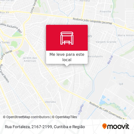 Rua Fortaleza, 2167-2199 mapa