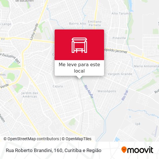 Rua Roberto Brandini, 160 mapa