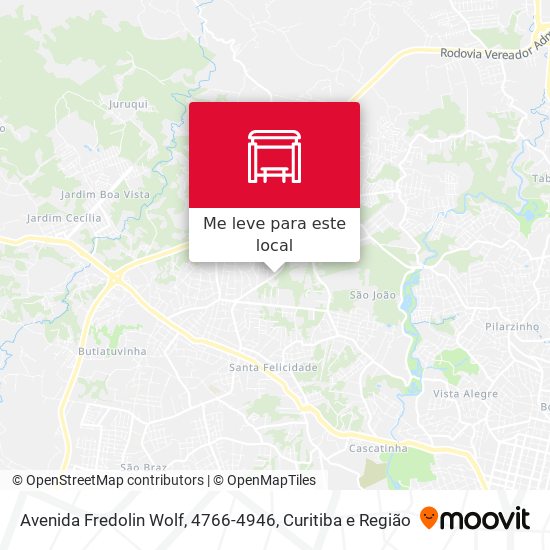 Avenida Fredolin Wolf, 4766-4946 mapa