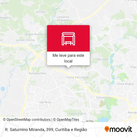 R. Saturnino Miranda, 399 mapa