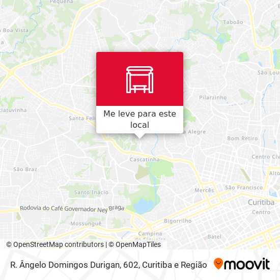R. Ângelo Domingos Durigan, 602 mapa