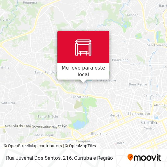 Rua Juvenal Dos Santos, 216 mapa