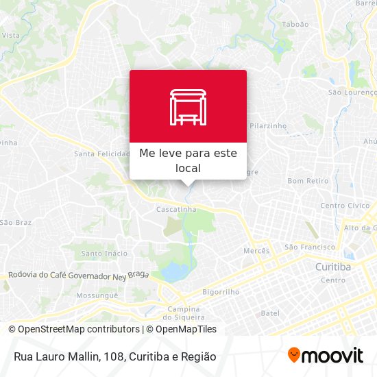 Rua Lauro Mallin, 108 mapa