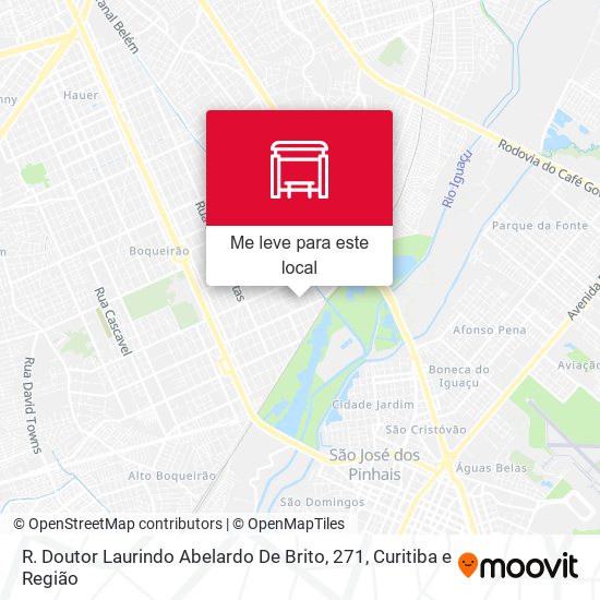 R. Doutor Laurindo Abelardo De Brito, 271 mapa