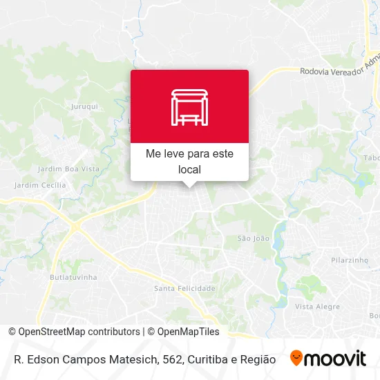 R. Edson Campos Matesich, 562 mapa