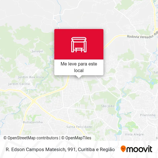 R. Edson Campos Matesich, 991 mapa