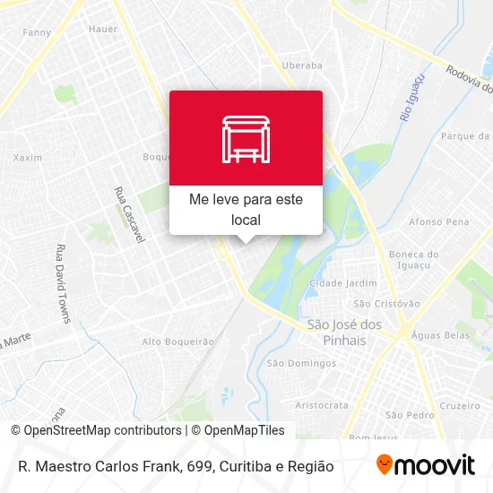 R. Maestro Carlos Frank, 699 mapa