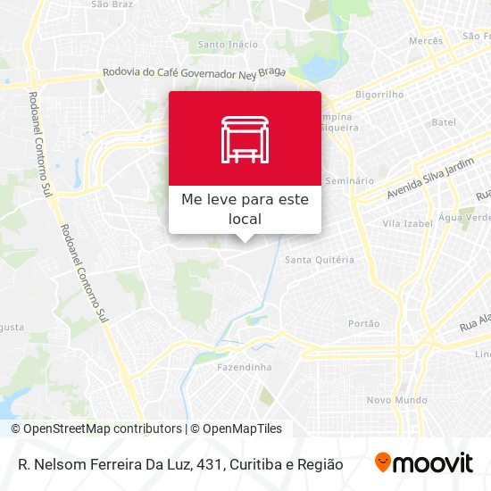R. Nelsom Ferreira Da Luz, 431 mapa