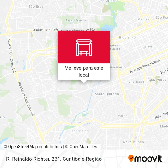 R. Reinaldo Richter, 231 mapa