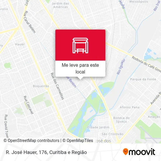 R. José Hauer, 176 mapa