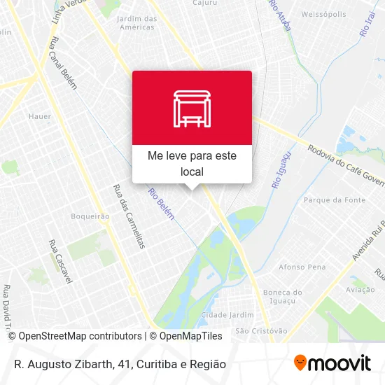 R. Augusto Zibarth, 41 mapa