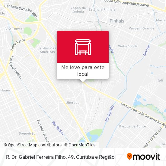 R. Dr. Gabriel Ferreira Filho, 49 mapa