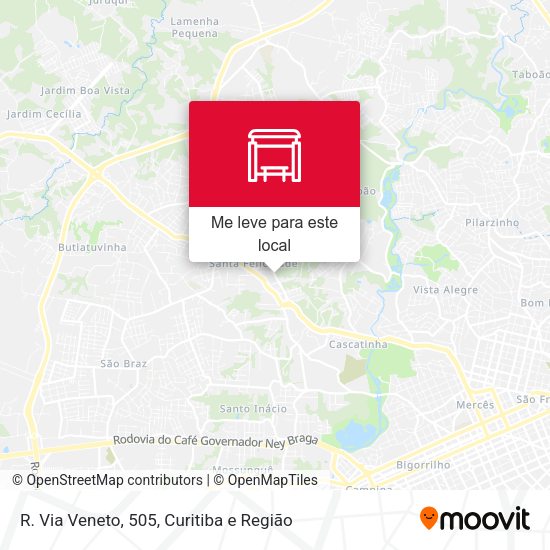 R. Via Veneto, 505 mapa