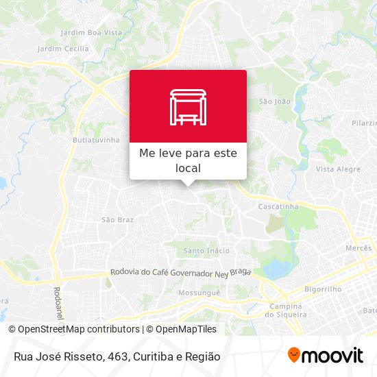 Rua José Risseto, 463 mapa