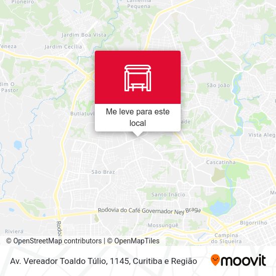 Av. Vereador Toaldo Túlio, 1145 mapa