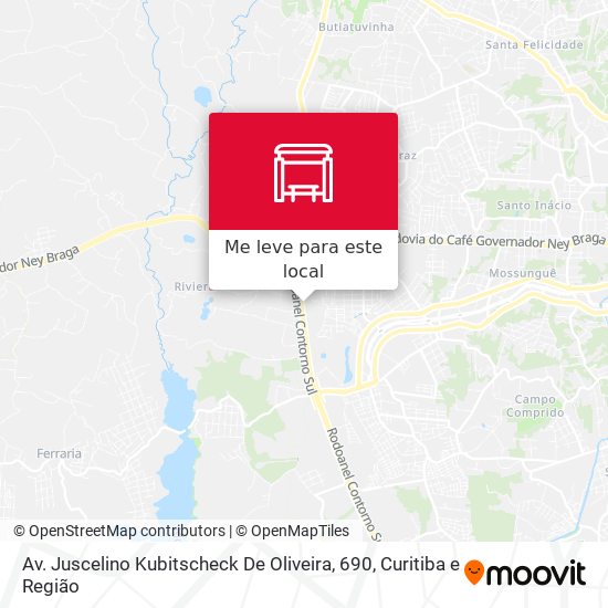 Av. Juscelino Kubitscheck De Oliveira, 690 mapa