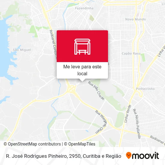 R. José Rodrigues Pinheiro, 2950 mapa