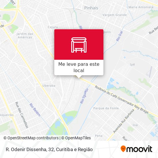 R. Odenir Dissenha, 32 mapa
