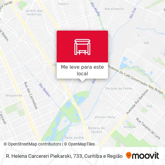 R. Helena Carcereri Piekarski, 733 mapa