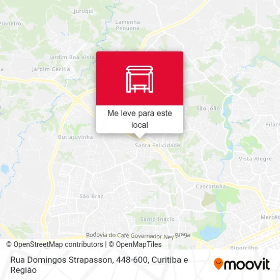 Rua Domingos Strapasson, 448-600 mapa