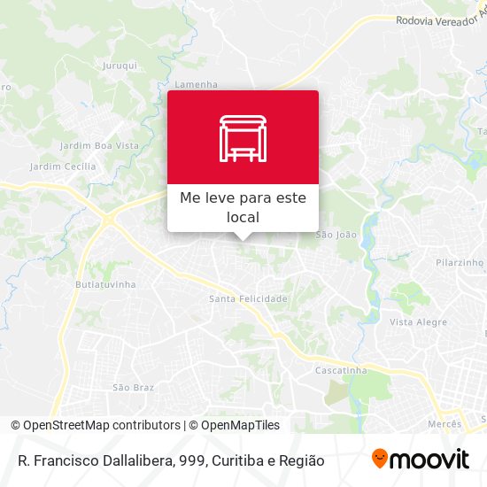 R. Francisco Dallalibera, 999 mapa